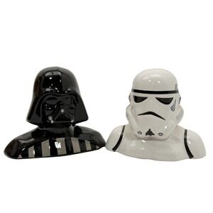 Vandor Star Wars Darth Vader Stormtrooper Ceramic Salt & Pepper Shakers Set